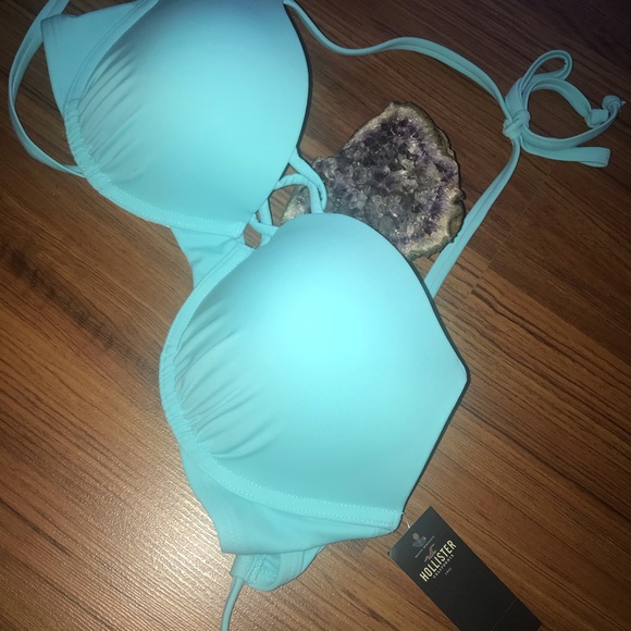 🦋 HOLLISTER push up  BIKINI 👙 TOP 36C - Picture 3 of 5